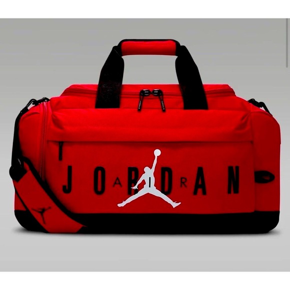 Jordan Other - Nike Air Jordan Velocity Duffel Duffle Bag Backpack Red MM0920-R78 62.5L NWT